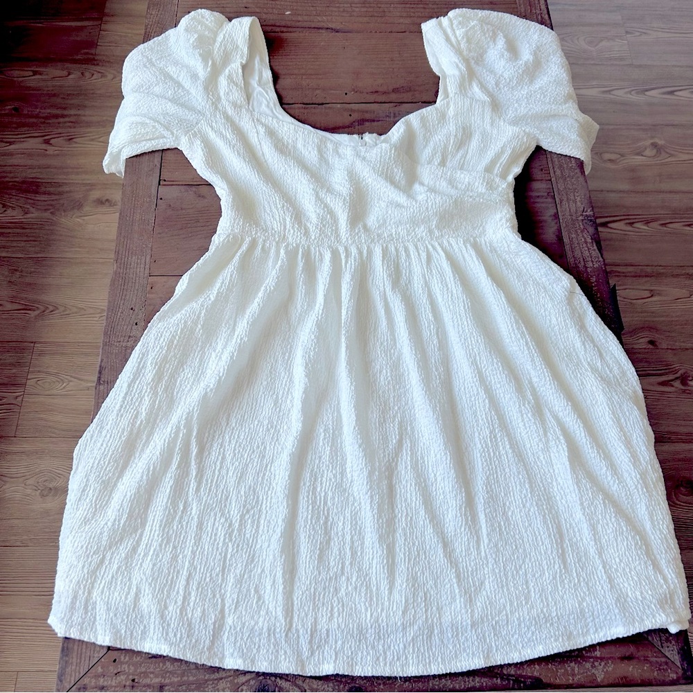 Lulu’s White Dress L - Picture 3 of 7